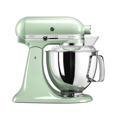 מיקסר עם זוג קערות בנפחים שונים KitchenAid 5KSM175EPT צבע פיסטוק - אחריות ע"י היבואן הרשמי