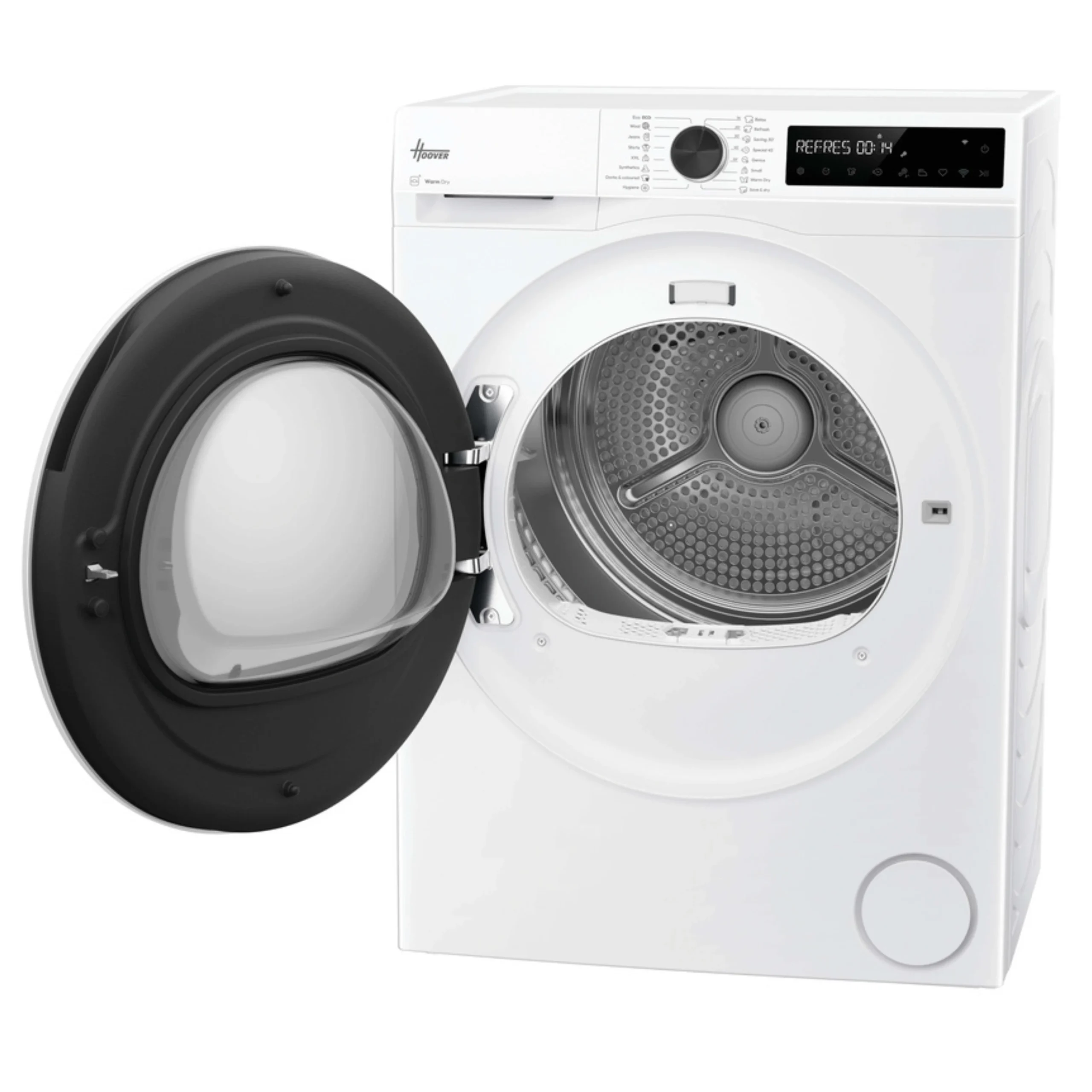 מייבש כביסה 10 ק"ג Hoover HBR 10N2X-80 HEAT PUMP - אחריות ע"י היבואן הרשמי – תמונה 3