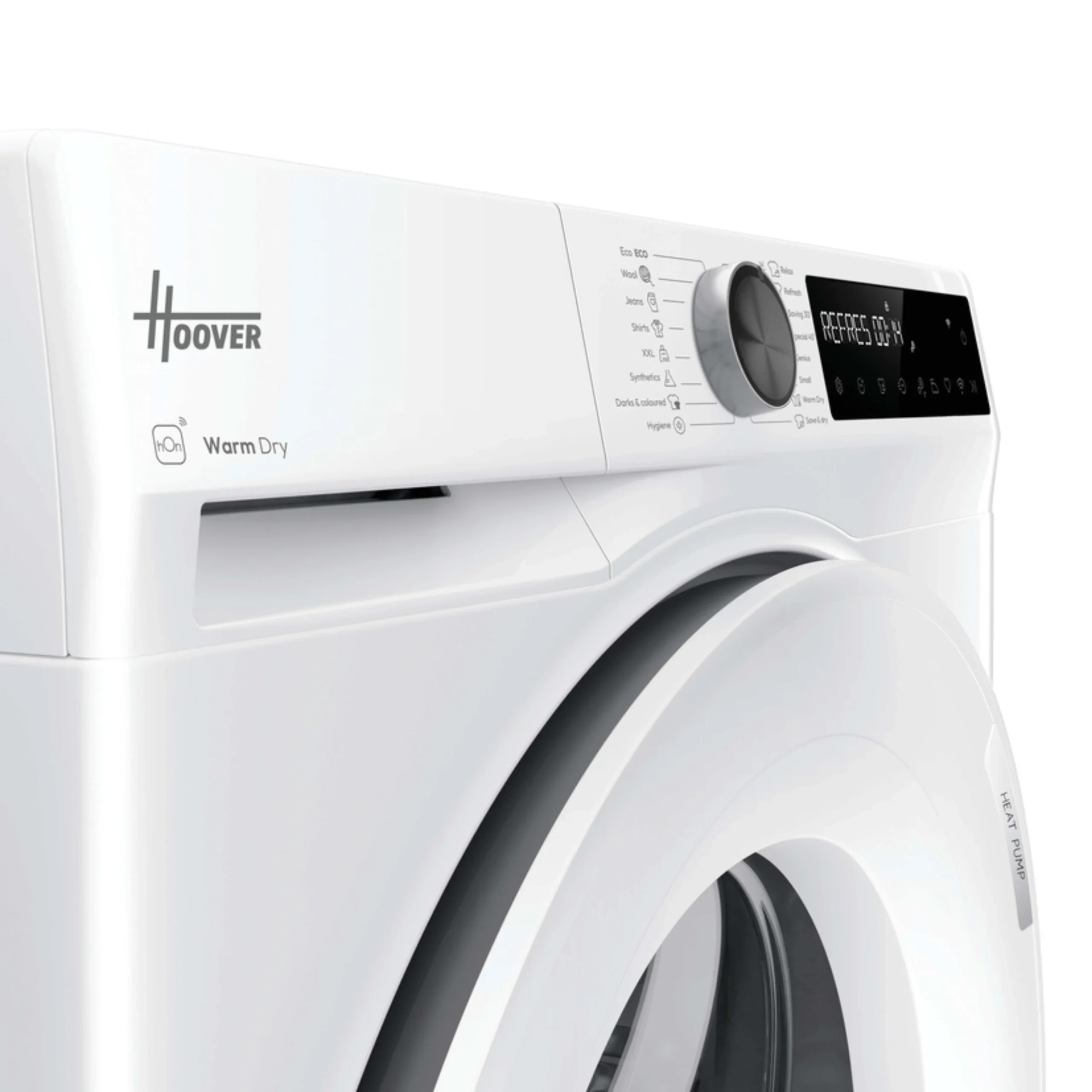 מייבש כביסה 10 ק"ג Hoover HBR 10N2X-80 HEAT PUMP - אחריות ע"י היבואן הרשמי – תמונה 4