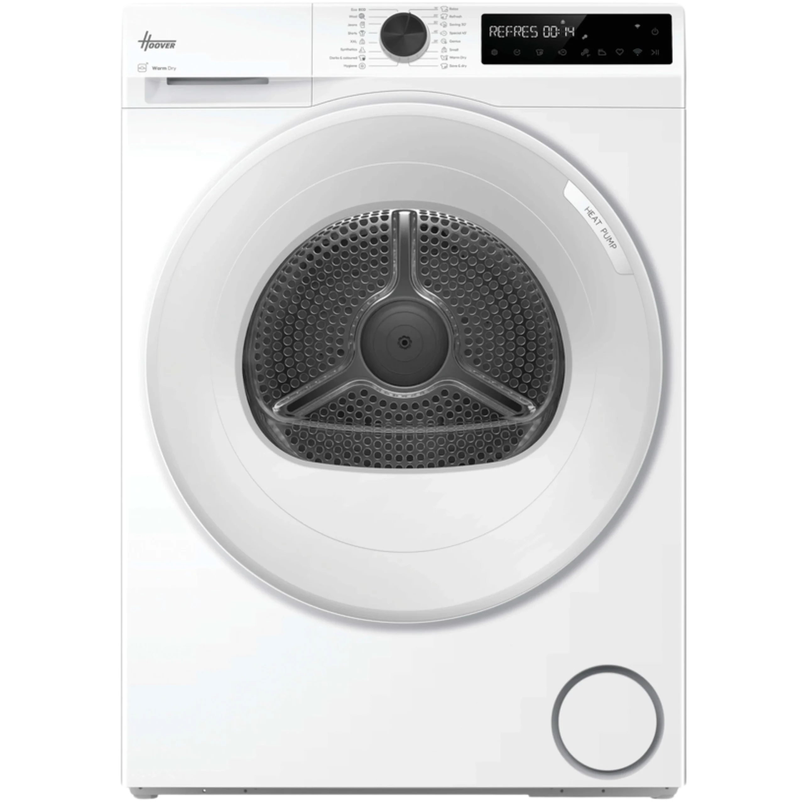 מייבש כביסה 10 ק"ג Hoover HBR 10N2X-80 HEAT PUMP - אחריות ע"י היבואן הרשמי