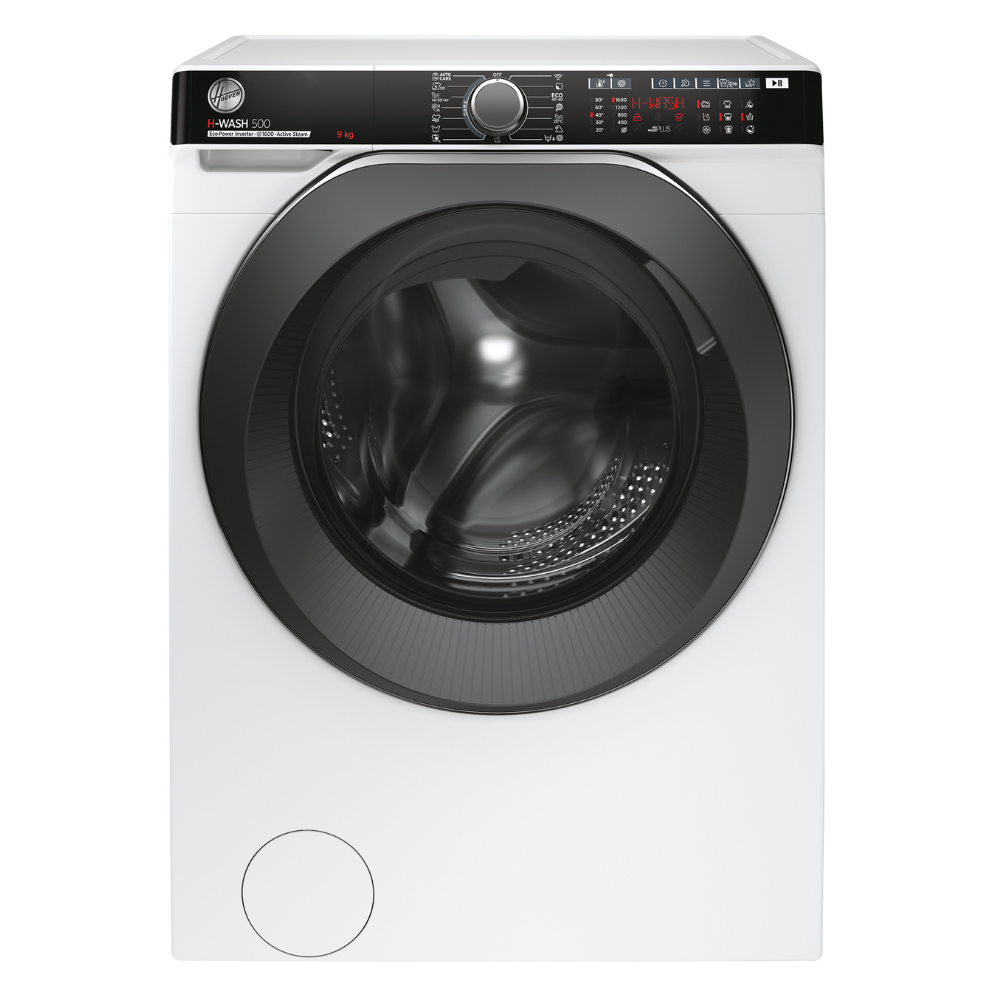 מכונת כביסה 9 ק"ג אינוורטר פרימיום 500 Hoover HWP69AMBC-S