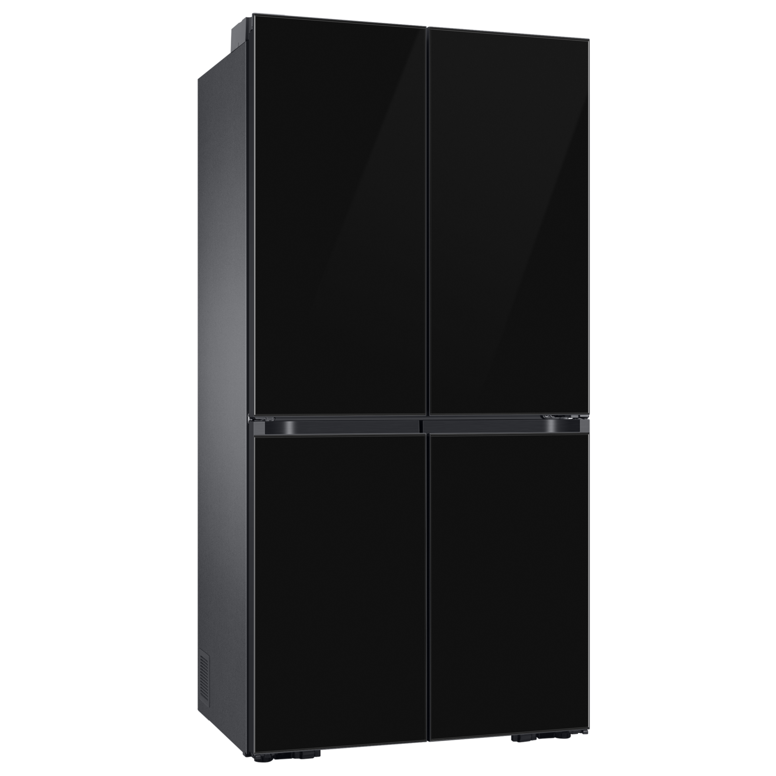 מקרר 4 דלתות 648 ליטר Samsung BeSpoke RM70F63REB Kitchen Fit - צבע שחור אחריות ע"י סמסונג ישראל – תמונה 2
