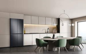 מקרר 4 דלתות 649 ליטר עם יצרן קרח אוטומטי Samsung RF62C7058SR מהדרין - גימור נירוסטה אחריות ע"י סמסונג ישראל  Mark Shop