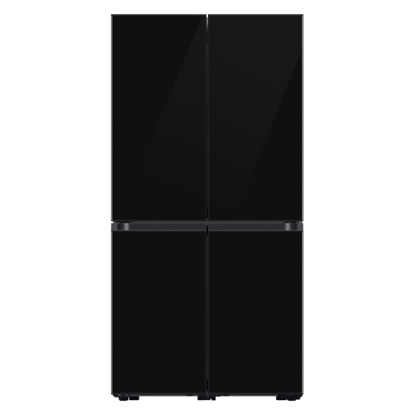 מקרר 4 דלתות 648 ליטר Samsung BeSpoke RM70F63REB Kitchen Fit - צבע שחור אחריות ע"י סמסונג ישראל