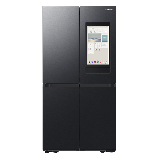 מקרר חכם 4 דלתות 809 ליטר נטו + בר מים פנימי ומסך Samsung Family Hub RF87DG9817B1 מהדרין - גימור שחור אחריות ע"י סמסונג ישראל