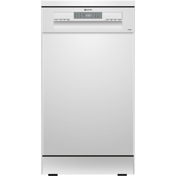 מדיח כלים צר 9 מערכות כלים Electra EL5006W - גימור לבן אחריות ע"י היבואן הרשמי