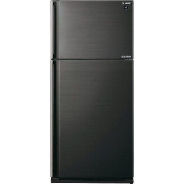 מקרר מקפיא עליון 550 ליטר נטו Sharp SJ-3770-BK עם התקן שבת מובנה - גימור שחור אחריות ע"י היבואן הרשמי