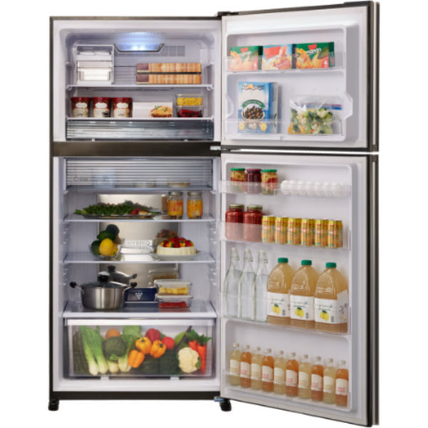 מקרר מקפיא עליון 556 ליטר נטו Sharp SJ-3655BG עם התקן שבת מובנה - גימור בז' אחריות ע"י היבואן הרשמי – תמונה 3