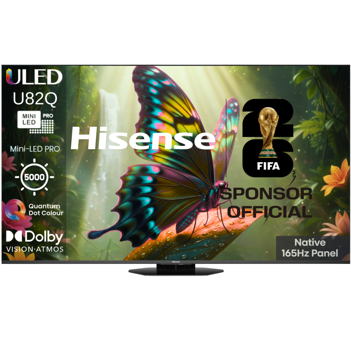 טלוויזיה הייסנס Hisense 65" 65U82Q Mini LED Smart TV 4K