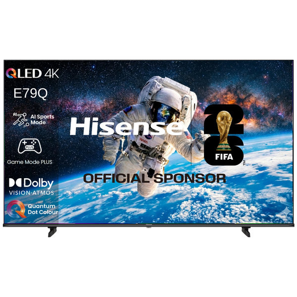 טלוויזיה הייסנס Hisense 65" 65E79Q QLED Smart TV 4K